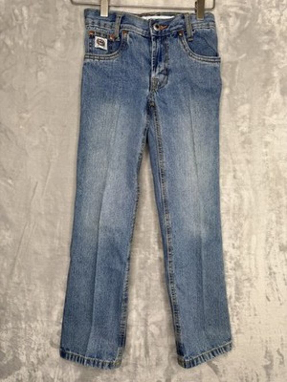 Cinch Jeans Boys 8 Slim Blue Denim Straight Leg Western Cowboy Ranch Wear